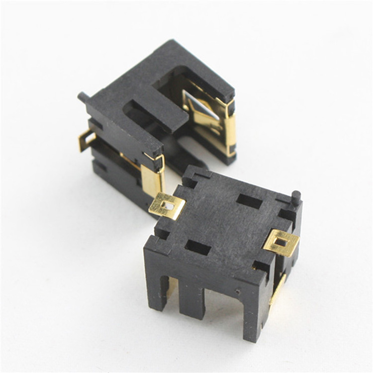 BS-2AG13-9 SMT plastic battery holder clip