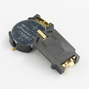 BS-2032-8 C5mm SMT plastic battery holder