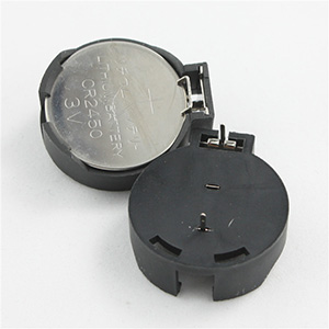 BS-2450-1 DIP plastic battery holder